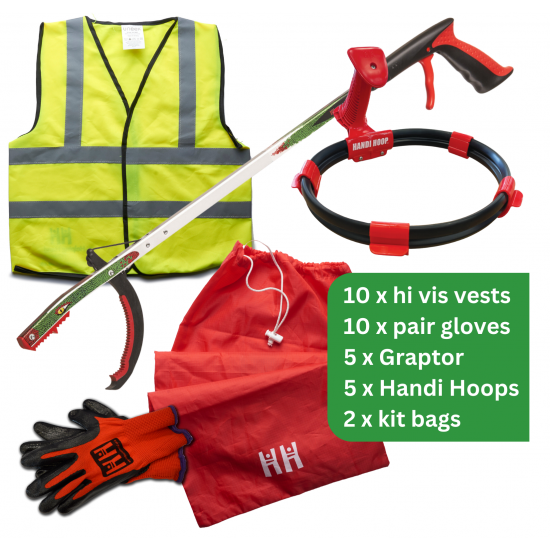 Litter Picking Schools Group Exercise Kit